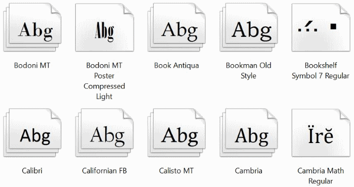 Install Font Windows